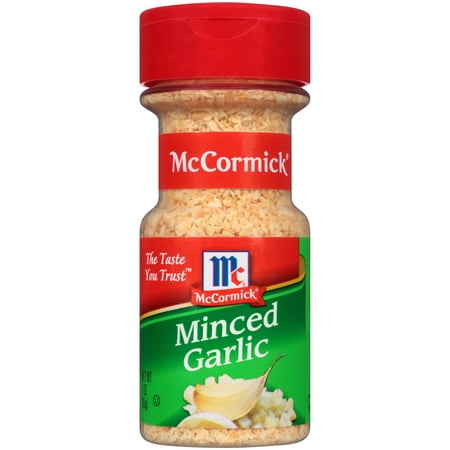 (2 Pack) McCormick Minced Garlic, 3 oz (Best Way To Mince Garlic)