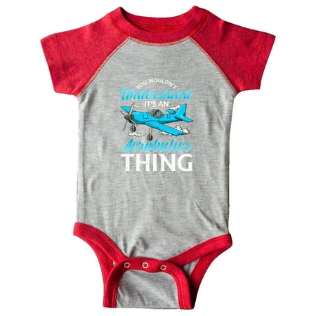 

Inktastic Aerobatics Thing Funny Airplane Gift Baby Boy or Baby Girl Bodysuit