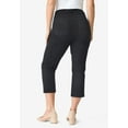 thumbnail image 2 of Roaman's Women's Plus Size Petite Plus Size Classic Stretch Capri Jean, 2 of 6