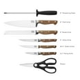 thumbnail image 5 of Chicago Cutlery Precision Cut 15-Piece Kitchen Knife Set with Wood Block, Kitchen Shears, and Sharpening Steel, 5 of 12