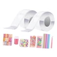 thumbnail image 4 of Ruban Adhésif Double Face Imperméable pour Bulles 5cm 10cm 2 Pcs Transparent, 4 of 9