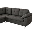 thumbnail image 4 of Sala Kessa Muebles Madrid Chaise Longue Gris, 4 of 6
