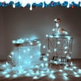 thumbnail image 6 of BadPiggies Christmas Snowflake String Lights Battery Operated Waterproof Fairy Lights for Xmas Garden Patio Bedroom Party Decor, 6 of 9