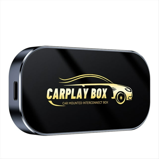 Caja Inteligente Carplay con IA, 2+32 GB, Android 13, Adaptador Inalámbrico Carplay, Android Auto, WiFi, Bluetooth, Sin GPS