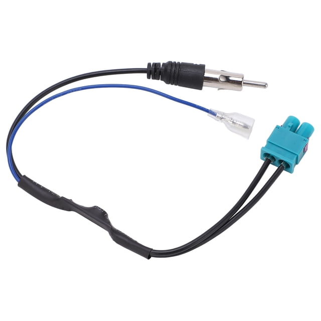 Adaptador de antena de radio cable adaptador de antena compacto de alta eficiencia con cabezal FAKRA dual liviano con reemplazo de amplificador para AG RNS510 MFD3 RCD510 310 ANGGREK Otros