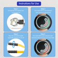 thumbnail image 4 of Hydraulic Nut Splitter Tool, Max 10t Force Suitable for Breaking & Removing Damaged Rusty Broken Heavy Duty Nut (Range: M8-M24) Independently in Hand-Power, 4 of 5