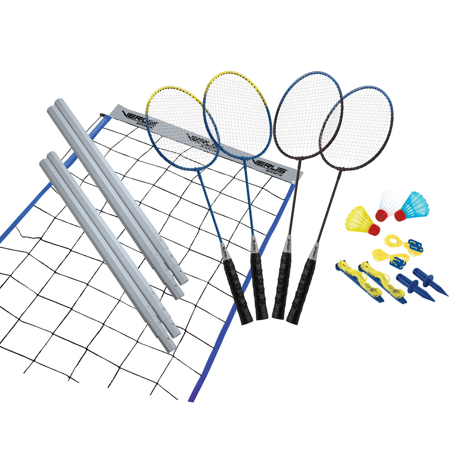 Verus Sports Advanced Silver Badminton Set