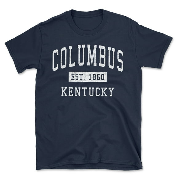 Columbus Kentucky Classic Established Men's Cotton T-Shirt