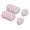 Pink, variant on 12Pcs Triangle Loose Makeup Puff, with Strap Facial Detail Makeup Air Cushion Soft Cosmetic Puff for Contouring under Eyes Corners Face , Pink