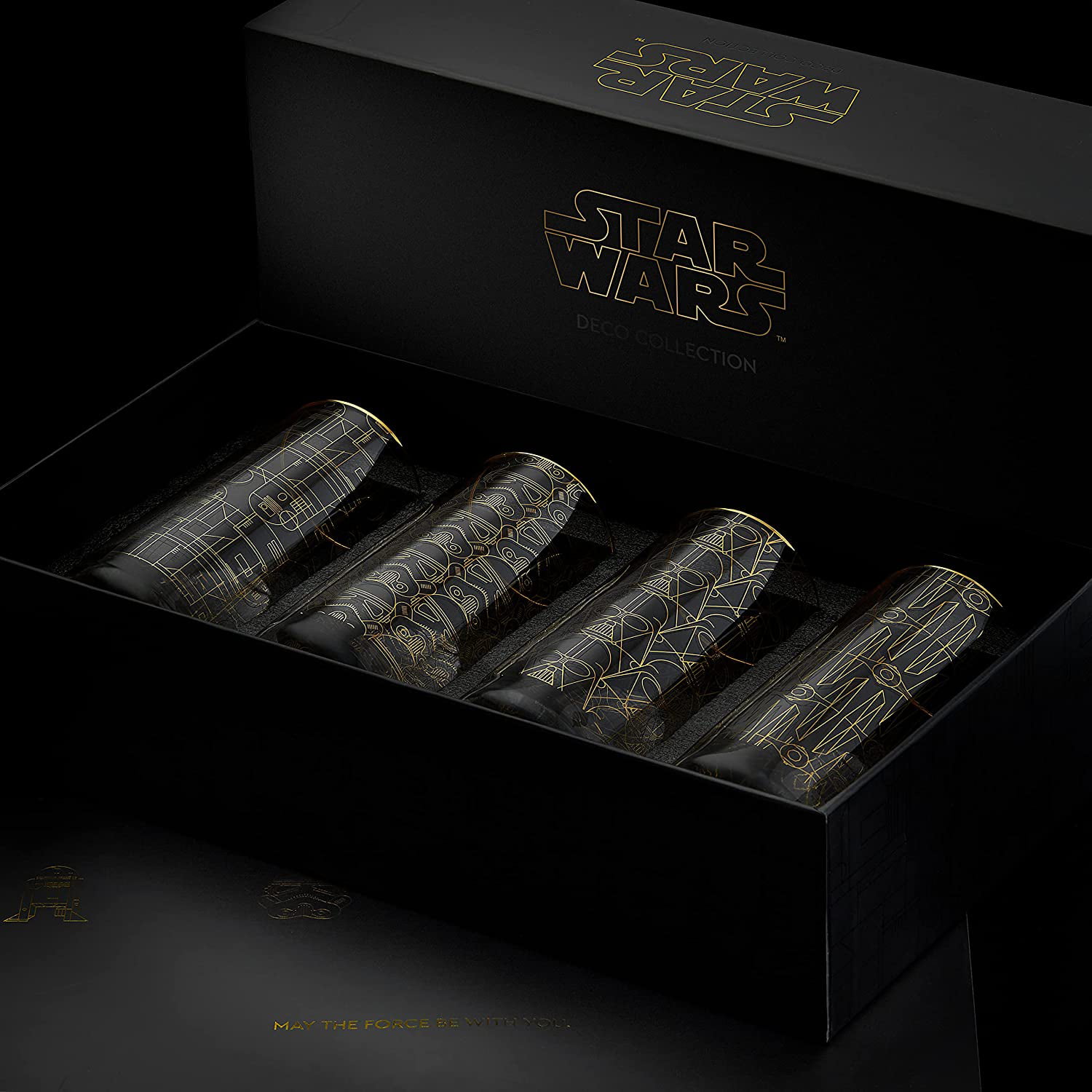 Star Wars™ Limited Edition Deco Collection Short Glasses – 10oz