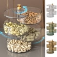 thumbnail image 1 of Fiudx Contenedor para Refrigerios, Diseño Giratorio Multicapa, Portátil con Tapa y Asa, Organizador para Refrigerios para Fiestas y Picnics, Fácil de Limpiar, Material Apto para Alimentos, Tamaño 30,, 1 of 7