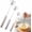 Silver 3 PC Set, variant on Press And Spin Whisk, Ergonomic Non-Slip Handle For Whipping Cream And Mixing, Great For Restaurant And Home Baking
