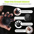 thumbnail image 4 of 2 Pack Finger Grip Strengthener, Finger Strengthener, Finger Strength Trainer, Powered Gear Power Ball Forearm, Adjustable Hand Grip Strengthener, Gri, 4 of 5