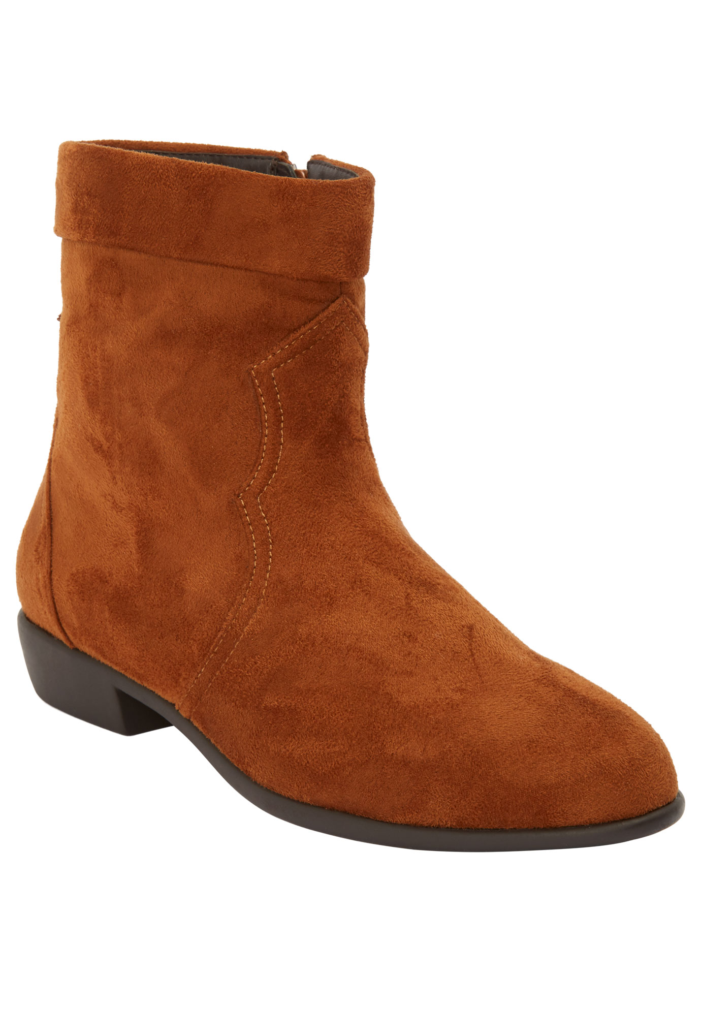 comfort booties wide width