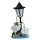 thumbnail image 4 of Estatua de cisne para jardín, iluminación solar, adorable farol, artesanía, escultura resistente a la intemperie, adorno para parterres, puerta de, 4 of 8