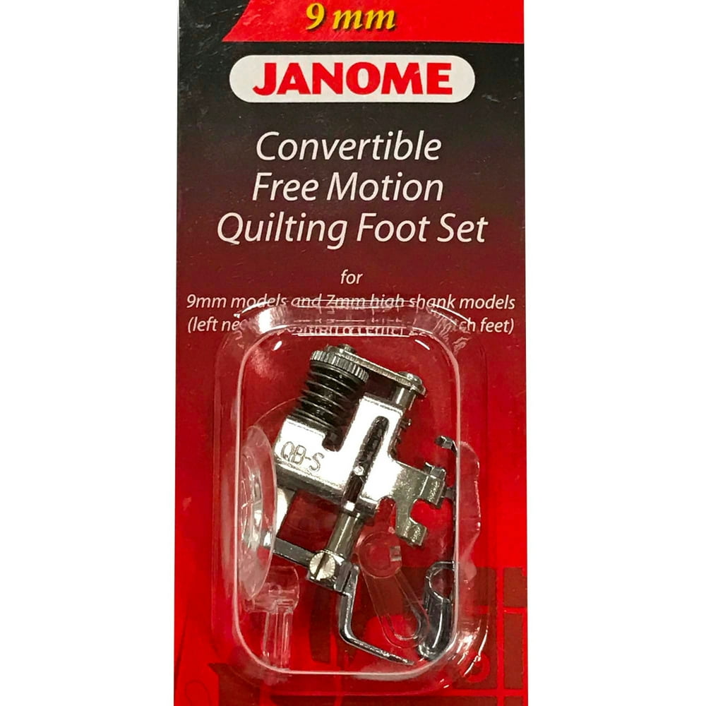 Janome Convertible Free Motion Quilting Foot Set 202146001 For High