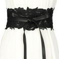 thumbnail image 2 of Fashion Lace Belt Waist Band Obi Style Women Bow Tie Waistband Belt for Dress , D, 2 of 7
