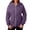Purple, variant on TTUHYWXI Womens Zip Up Hoodies Fleece Jackets Oversized Sweatshirts Fall Fashion Outfits Sweaters Winter Clothes (Blue, L)