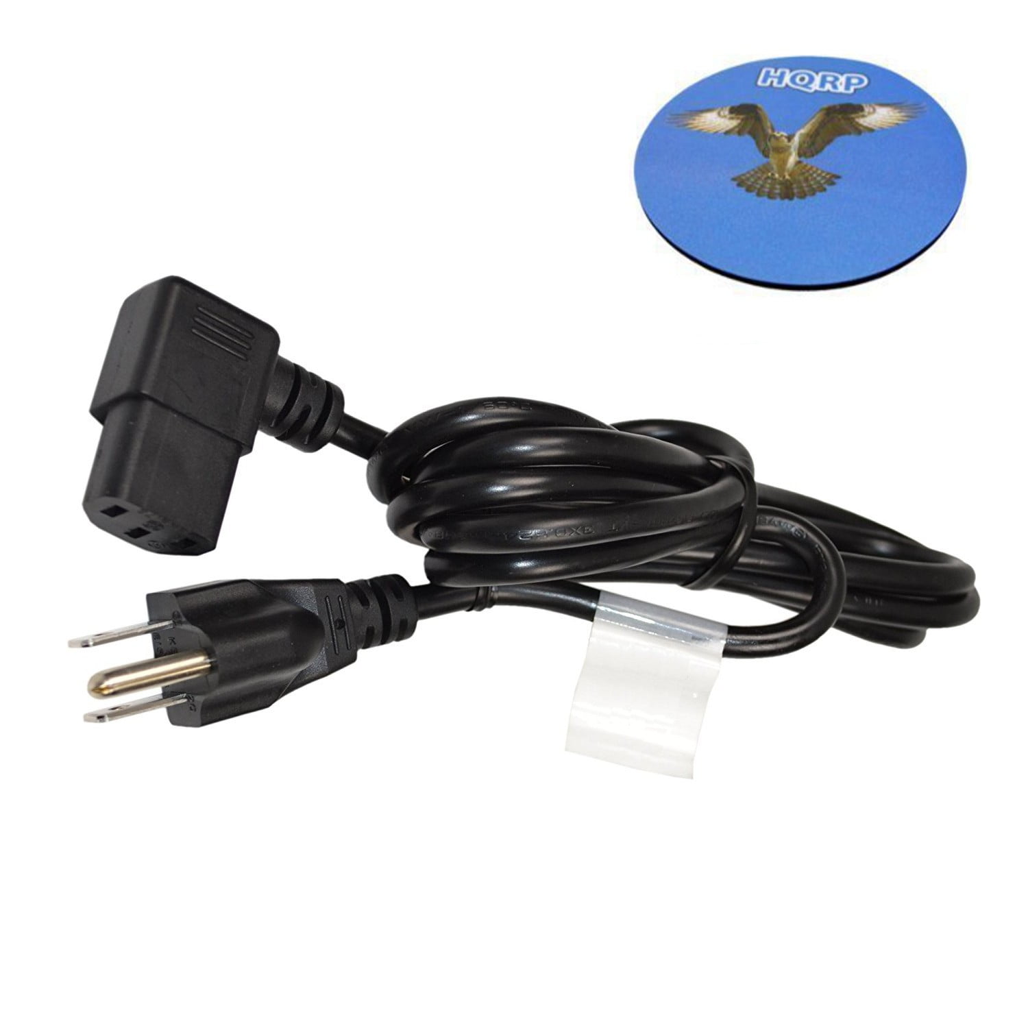 HQRP AC Power Cord for Samsung LN37A530P1F LN37A550P3F LN37B457C6H LN37B550K1F LN37B650T1F