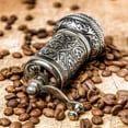 thumbnail image 3 of Turkish Pepper Mill Grinder - Refillable Spice, Manual Crank Handle, 3 of 4