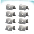 thumbnail image 3 of unbranded 8Ud Clips De Parabrisas En Inoxidable Para Fijar Deflectores En Autos Plata, 3 of 8