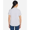 thumbnail image 3 of CORE365 CE104W Women's Market Snag Protect Mesh Polo-Platinum-L, 3 of 6