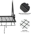 thumbnail image 4 of Aquaterior Wall Mount Cookware Rack with 10 Hooks Pan Pot Organizer 24 5/8"L x 9 13/16"W x 10 1/4"H, 4 of 10
