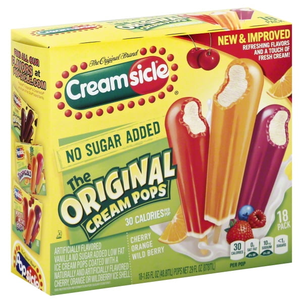 Popsicle Sugar Free Creamsicle Walmart Com Walmart Com