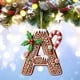 thumbnail image 2 of 26 Adornos Con Letras Del Alfabeto Para El Árbol De Navidad. Colgante Con Letra Inicial M Y Diseño De Bayas. Mini Adornos Colgantes Para Fiestas Diy., 2 of 2