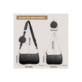 thumbnail image 4 of Bolsa 3 En 1 Moda Mujer Bandolera Crossbody Monedero Cartera, 4 of 4