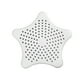 thumbnail image 5 of Inteprter Reemplazo de filtro de silicona para fregadero bonita forma de estrella Flexible hogar cocina inodoro lavabo drenaje de suelo colector Blanco 2Conjunto, 5 of 6