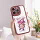thumbnail image 3 of El diseño innovador se une a la durabilidad: funda de teléfono a prueba de golpes de goma TPU con estampado de estampado para iPhone, 3 of 4