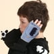 thumbnail image 5 of Guantes convertibles con parte superior abatible para niños, con estampado de frijoles de azúcar, cálidos guantes de punto sin dedos para niños y niñas de 6 a 12 años, 5 of 5