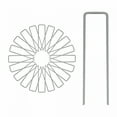 thumbnail image 4 of LAMIRO 4 inch Steel Galvanized Tent Stakes (50 Pieces), 4 of 6