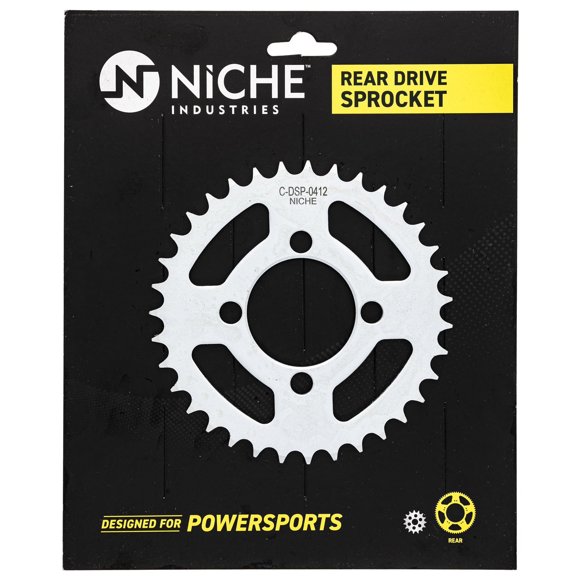 ワカメ Niche 428 Pitch 35 Tooth Rear Drive Sprocket for Kawasaki W175