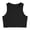 Black, variant on Gtoiithly Girls Ribbed Knit Sleeveless Sports Tank Top Breathable Round Neck Camisole for Kids Tweens Soft Stretchy Summer Active Wear Play Outfit Everyday Casual White 10-14 Years