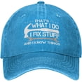 thumbnail image 1 of I Fix Stuff and I Know Things Hat I Fix Things Hat Cool Things Hat for Men Funny, 1 of 7