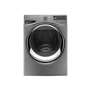 Whirlpool Duet WFW97HEDC - Washing machine - freestanding - height: 39 in - front loading - 4.5 cu. ft - chrome shadow