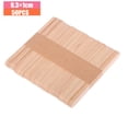thumbnail image 3 of VerPetridure 150PCS Natural Wooden Ice Cream Stick Snack Bar Ice Cream Stick Wooden Stick, 3 of 6