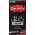 thumbnail image 5 of Community® Coffee Dark & Bold Espresso Roast Coffee Single-Serve Cups 22 ct Box, 5 of 6