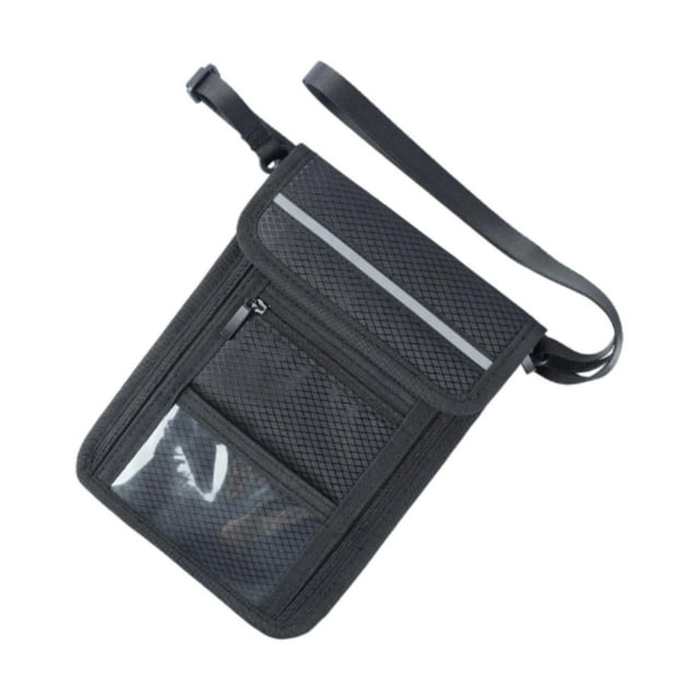 pasaportes para mujer y hombre, organizador de pasaportes para cuello, tarjetero de identificación