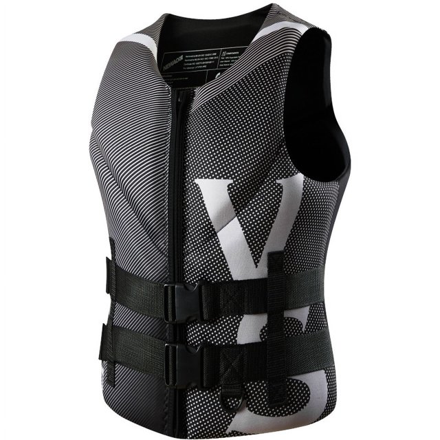 Life Jacket Adult Super Buoyancy Neoprene Life Vest Surf Raft Kayak Fishing Jet Ski Water Sport Swimming Rescue Life Jacket
