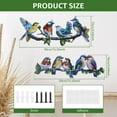 thumbnail image 7 of Protoiya 2Pcs Metal Bird Wall Art Decoration Vivid Bird on Branch Wall Metal Birds Decor for Porch Fence Garden Outdoor Indoor, 7 of 7
