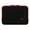 Black / Red, variant on Durable Microsuede Drumm SumacLife Universal Protective Case fits Polaroid Tablets up to 8.75 x 5.75 Inches