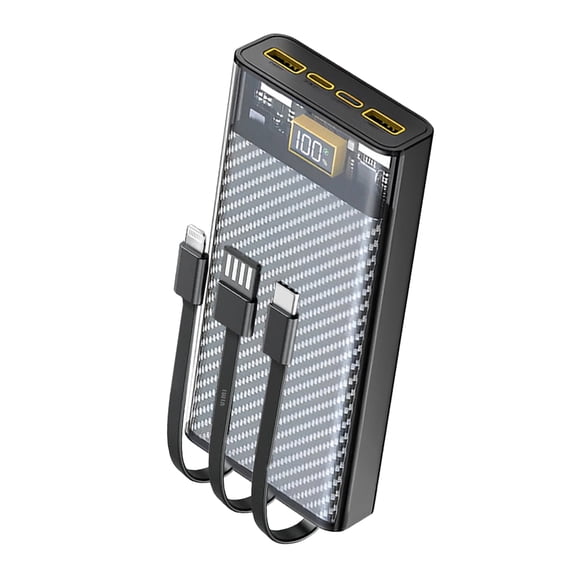 Power Bank Pila Batería Portátil 10000mah Carga Rápida Multiconectores VIMI