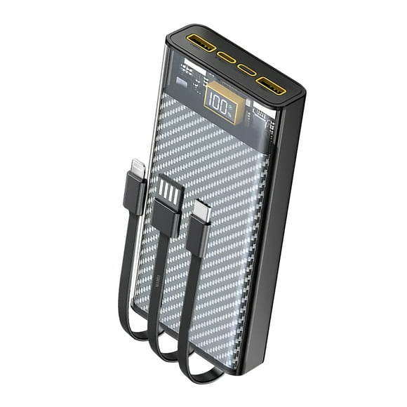 Power Bank Pila Batería Portátil 10000mah Carga Rápida Multiconectores VIMI