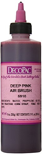 Deep Pink Premium Airbrush Food Color, 8oz