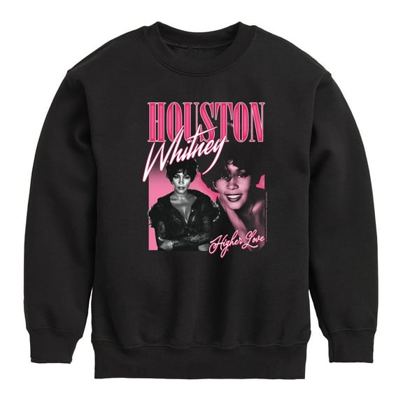 Whitney Houston - Higher Love - Toddler And Youth Crewneck Fleece Sweatshirt