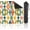 Color-54, variant on Mahjong Mat – 31.5x31.5 Inch 50s Mid Century Modern 1950s Mod Design Art, Non-Slip Noise Reduction Table Cover for Dominoes, Poker, Card, Board & Tile Games
