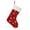 As shown, variant on NSESSHome 4 Pcs Christmas Stockings Christmas Decorations Small Red Green Christmas Tree Hanging Stocking Cute Cartoon Stockings for Christmas Tree Fireplace Decor